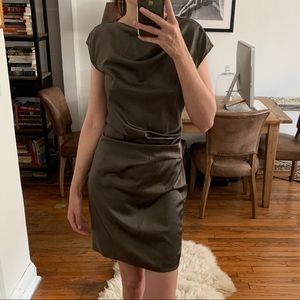 HELMUT LANG Satin Dress